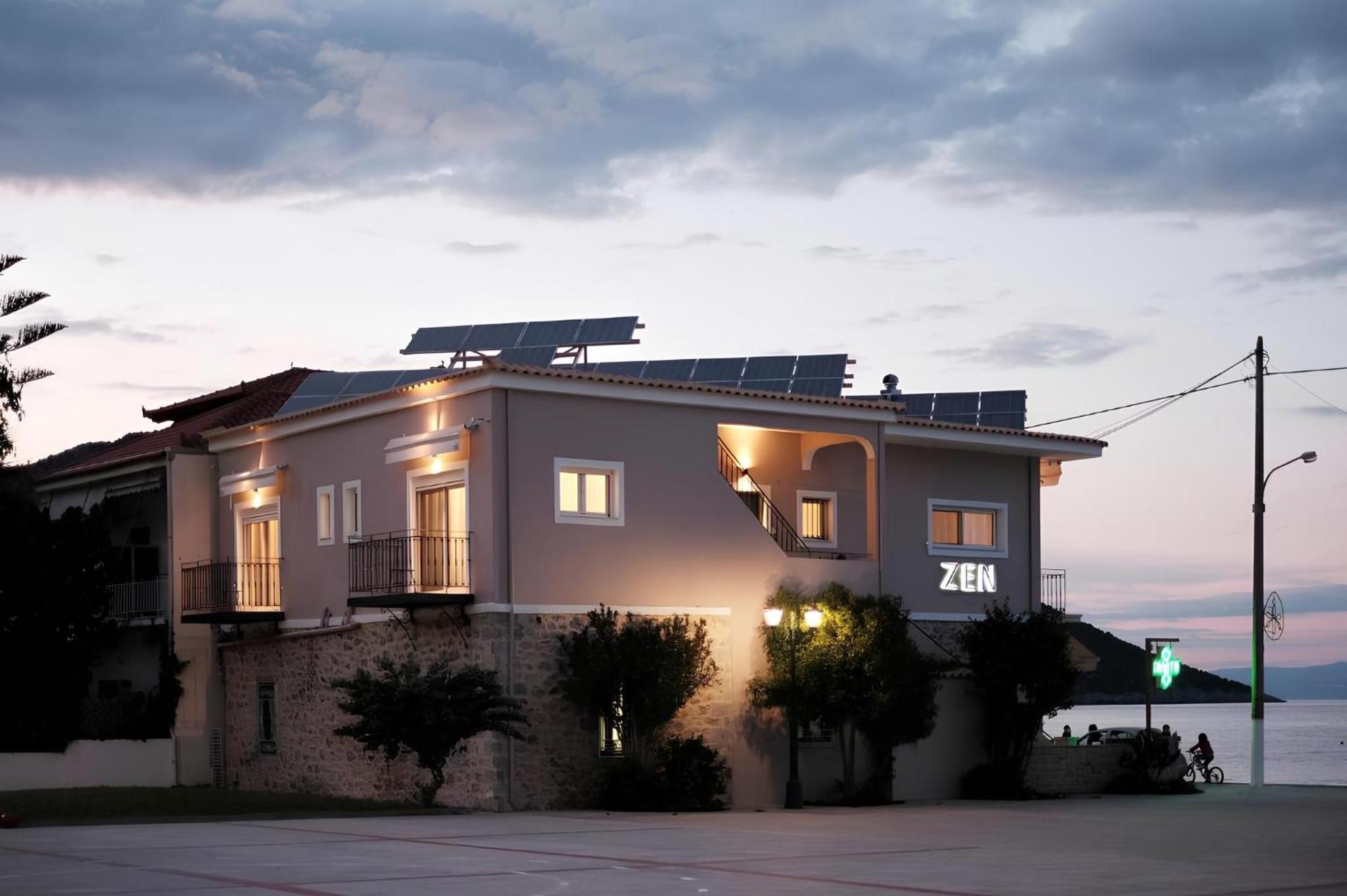 Zen Minimal Luxury Housing Tyros Villa Luaran gambar